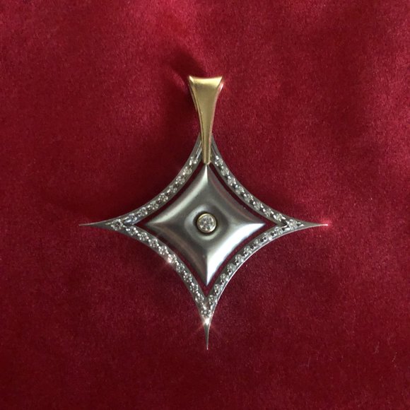 STEVEN KRETCHMER MINI PRECIOUS PENDANT - Picture 2 of 3